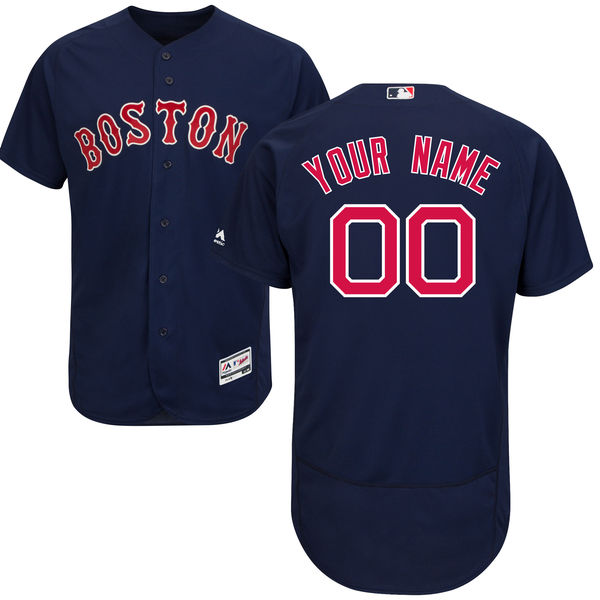 Men's Boston Red Sox Flex Base Custom Jersey MLBC0054